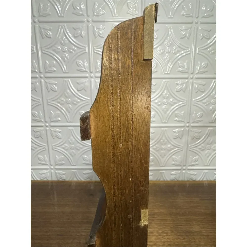 Vintage Wall Hanging Wooden Spice Rack With Glass Spice Jars